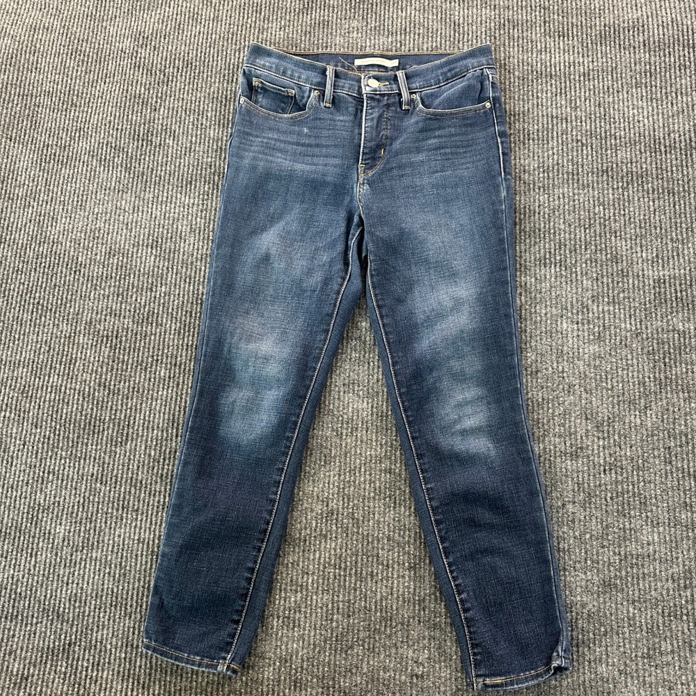 Levi's 311 Shaping Skinny Jeans Size 27 Blue Medium Wash Womens Stretch Denim